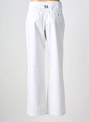 Pantalon chino tissage popeline taille normale beige ARMOR LUX femme