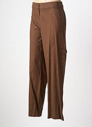 Pantalon cargo coupe droite taille normale marron ARMOR LUX femme