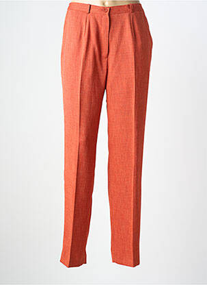 Pantalon slim taille normale taille normale orange PIER BÉ femme