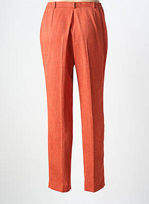Pantalon slim taille normale taille normale orange PIER BÉ femme