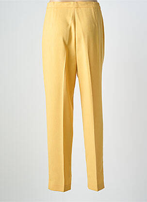 Pantalon slim taille normale taille normale jaune PRUNELLE femme