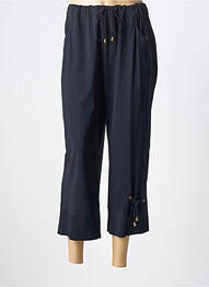 Pantacourt coupe droite taille normale bleu ARMOR LUX femme