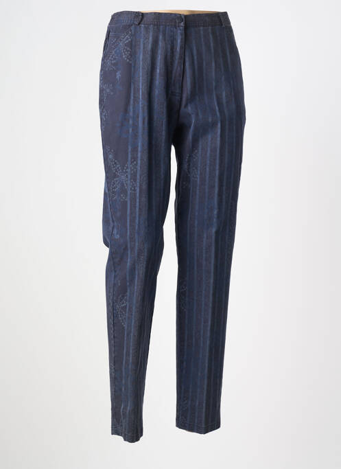 Jeans coupe slim tissage brut taille normale bleu PIER BÉ femme