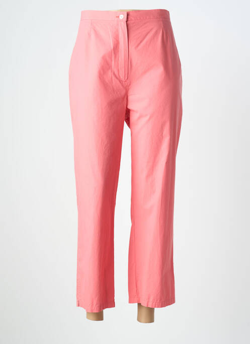 Pantalon 7/8 tissage popeline taille normale rose ARMOR LUX femme