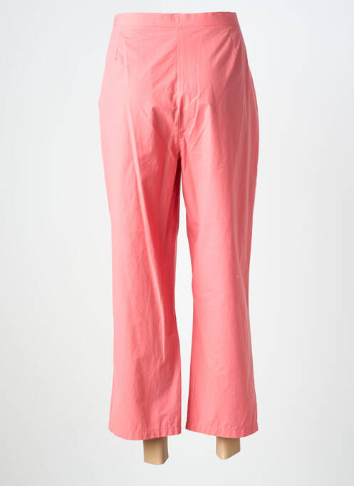 Pantalon 7/8 tissage popeline taille normale rose ARMOR LUX femme