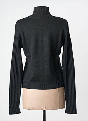 Pull coupe cintrée manches longues noir PAUL BRIAL femme
