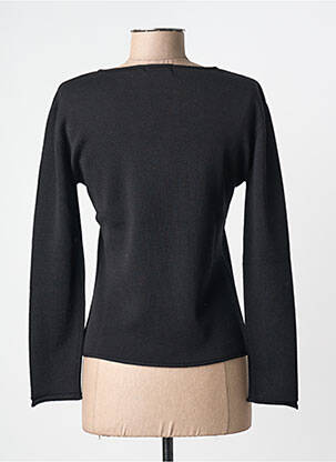 Pull coupe cintrée manches longues noir ARMOR LUX femme