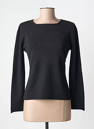 Pull coupe cintrée manches longues noir ARMOR LUX femme