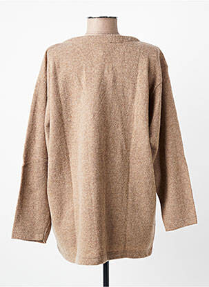 Veste casual coupe droite beige FINETTE femme