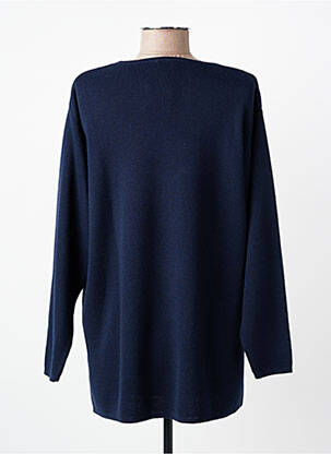 Gilet manches longues stretch bleu FINETTE femme