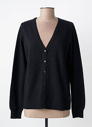 Gilet manches longues stretch noir KATMAI femme