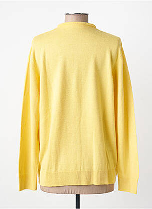 Gilet manches longues stretch jaune MONTAGUT femme