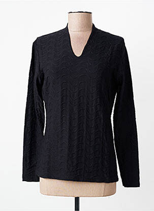 Top stretch manches longues noir ENTRACTE femme