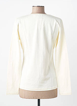 Top stretch manches longues beige ENTRACTE femme