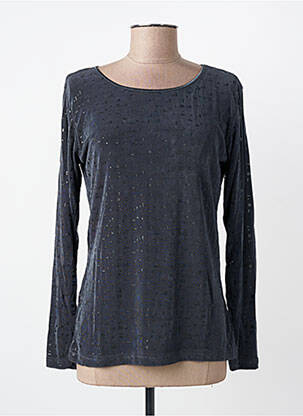Top stretch manches longues gris ENTRACTE femme
