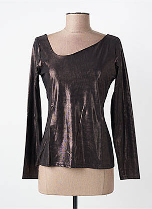 Top stretch manches longues noir ENTRACTE femme