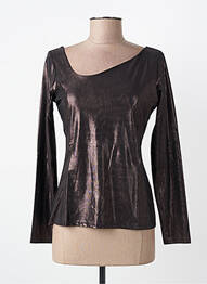 Top stretch manches longues noir ENTRACTE femme