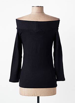 Top stretch manches longues noir ENTRACTE femme
