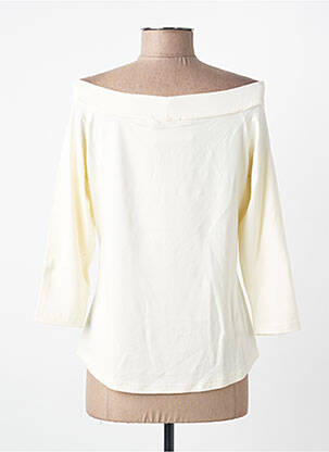 Top stretch manches longues beige ENTRACTE femme