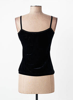 Top stretch fines bretelles noir ENTRACTE femme