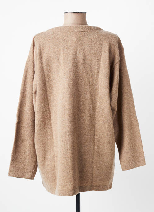 Veste casual coupe droite beige FINETTE femme