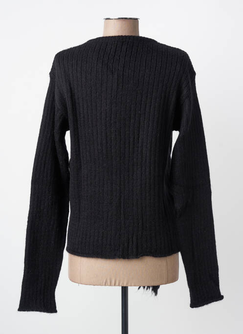 Gilet manches longues stretch noir CARNET DE BORD femme