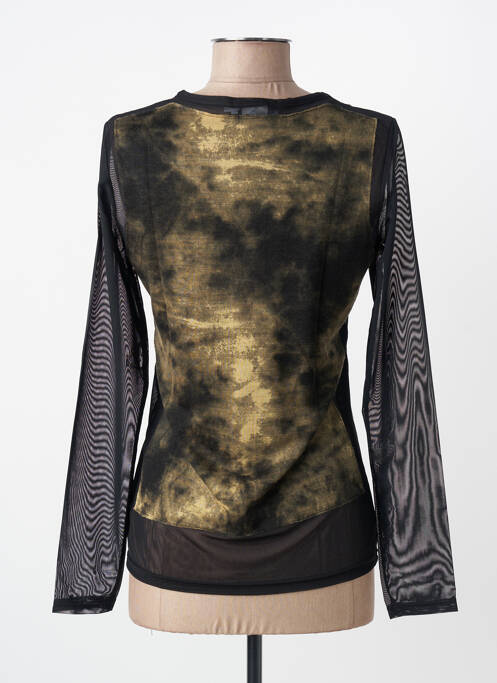 Top stretch manches longues noir ENTRACTE femme