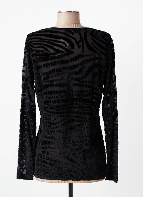 Top stretch manches longues noir ENTRACTE femme