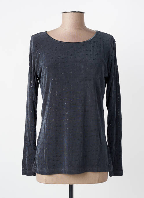 Top stretch manches longues gris ENTRACTE femme