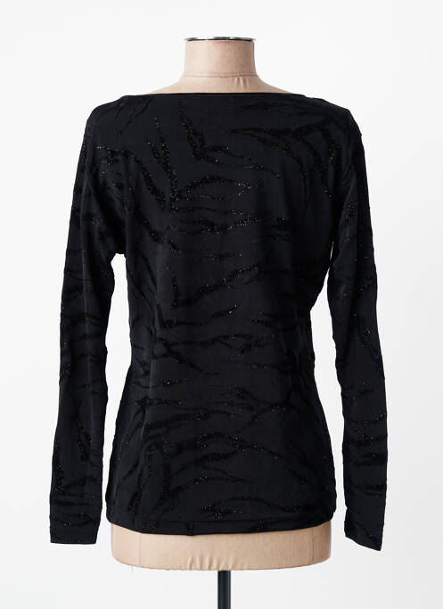 Top stretch manches longues noir ENTRACTE femme
