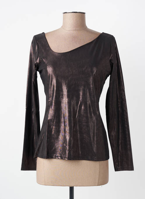 Top stretch manches longues noir ENTRACTE femme