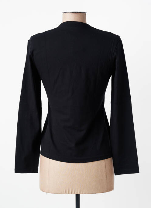 Top stretch manches longues noir ENTRACTE femme
