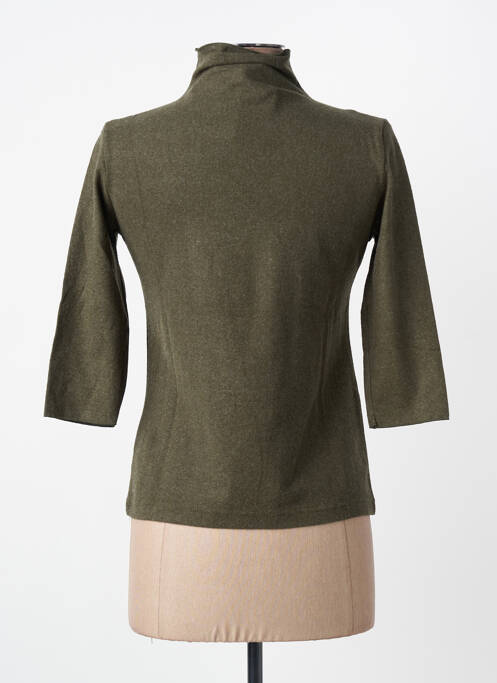 Top stretch manches 3/4 vert ENTRACTE femme