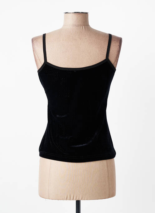 Top stretch fines bretelles noir ENTRACTE femme