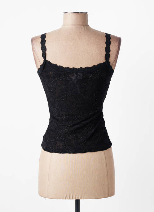 Top stretch fines bretelles noir ENTRACTE femme