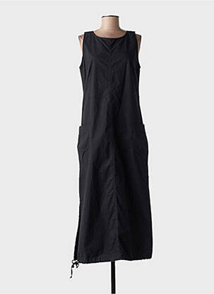 Robe longue sans manche sans manche noir ARMOR LUX femme