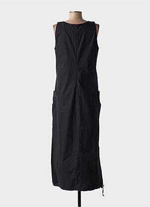 Robe longue sans manche sans manche noir ARMOR LUX femme
