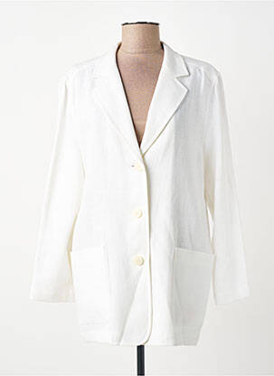 Blazer poches blanc FEDORA femme