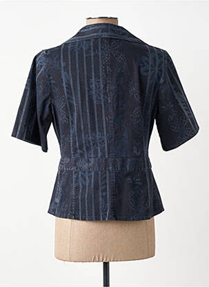 Veste casual poches bleu PIER BÉ femme