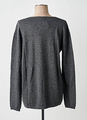 Gilet manches longues fermeture boutonnée sur le devant gris FINETTE femme