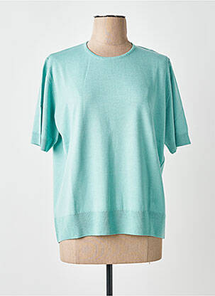 Top manches courtes manches courtes bleu MONTAGUT femme