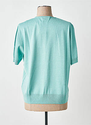 Top manches courtes manches courtes bleu MONTAGUT femme
