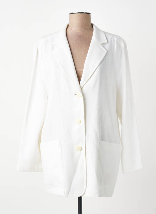 Blazer poches blanc FEDORA femme