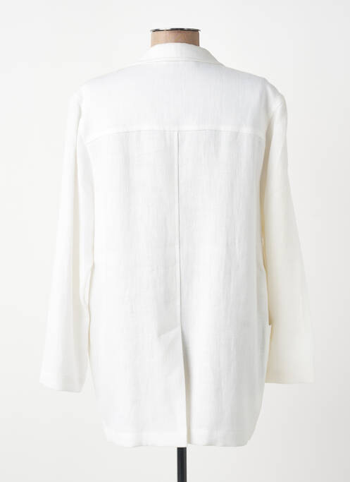 Blazer poches blanc FEDORA femme