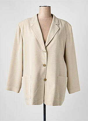 Blazer poches beige FEDORA femme