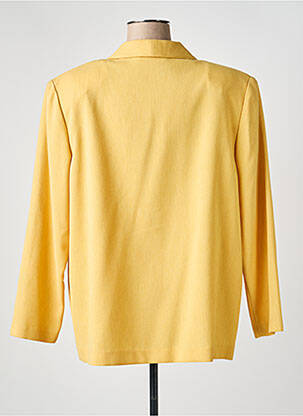 Blazer poches jaune PRUNELLE femme