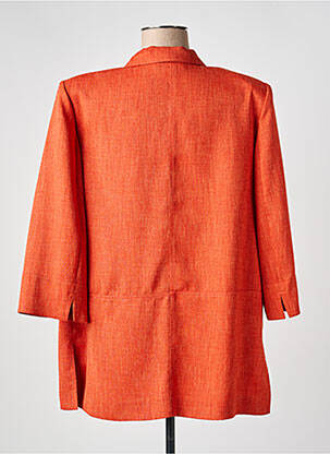 Blazer fausses poches orange PIER BÉ femme