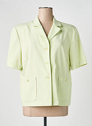Chemisier manches courtes manches courtes vert PRUNELLE femme