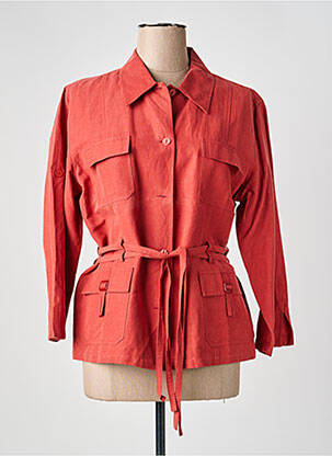 Chemisier coupe cintrée manches longues rose KATMAI femme