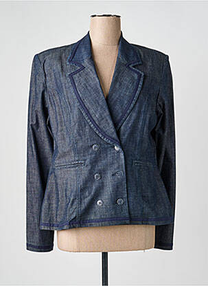 Blazer poches bleu PAUL BRIAL femme